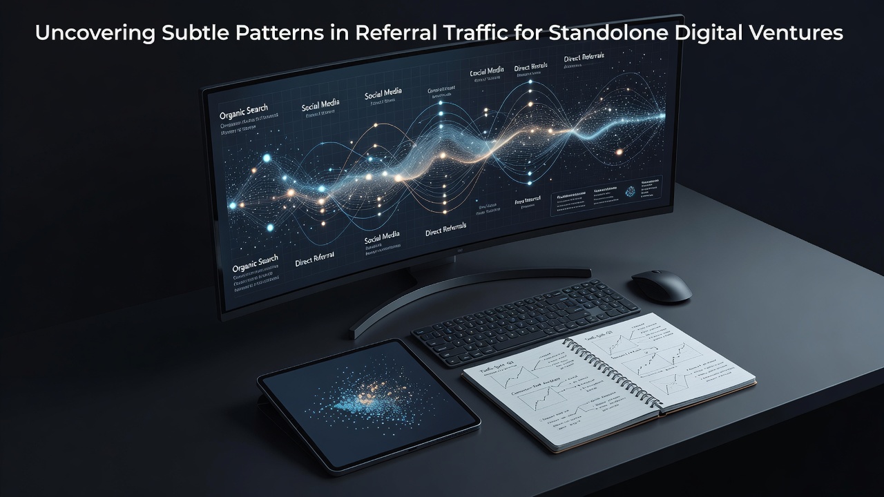 Uncovering Subtle Patterns in Referral Traffic for Standalone Digital Ventures
